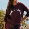 * Flash Sale The Upside Sid Crewneck Wine | Tops & Tees