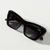 * Coupon Quay On The Radio Sunglasses Black | Sunglasses