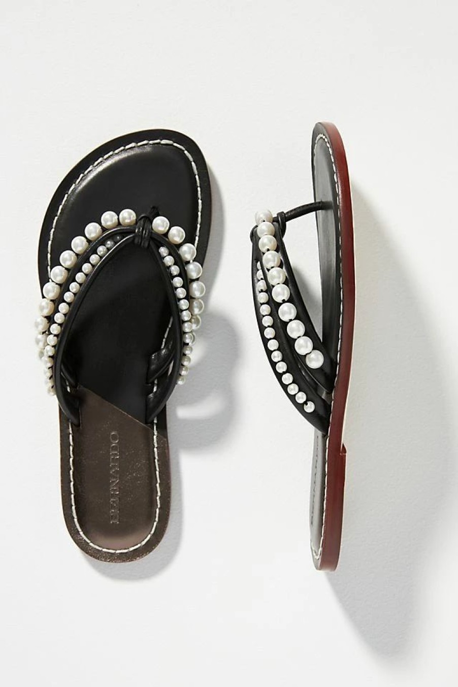 * Best Sale Bernardo Miami Pearl Sandals Black | Resort & Vacation Sandals