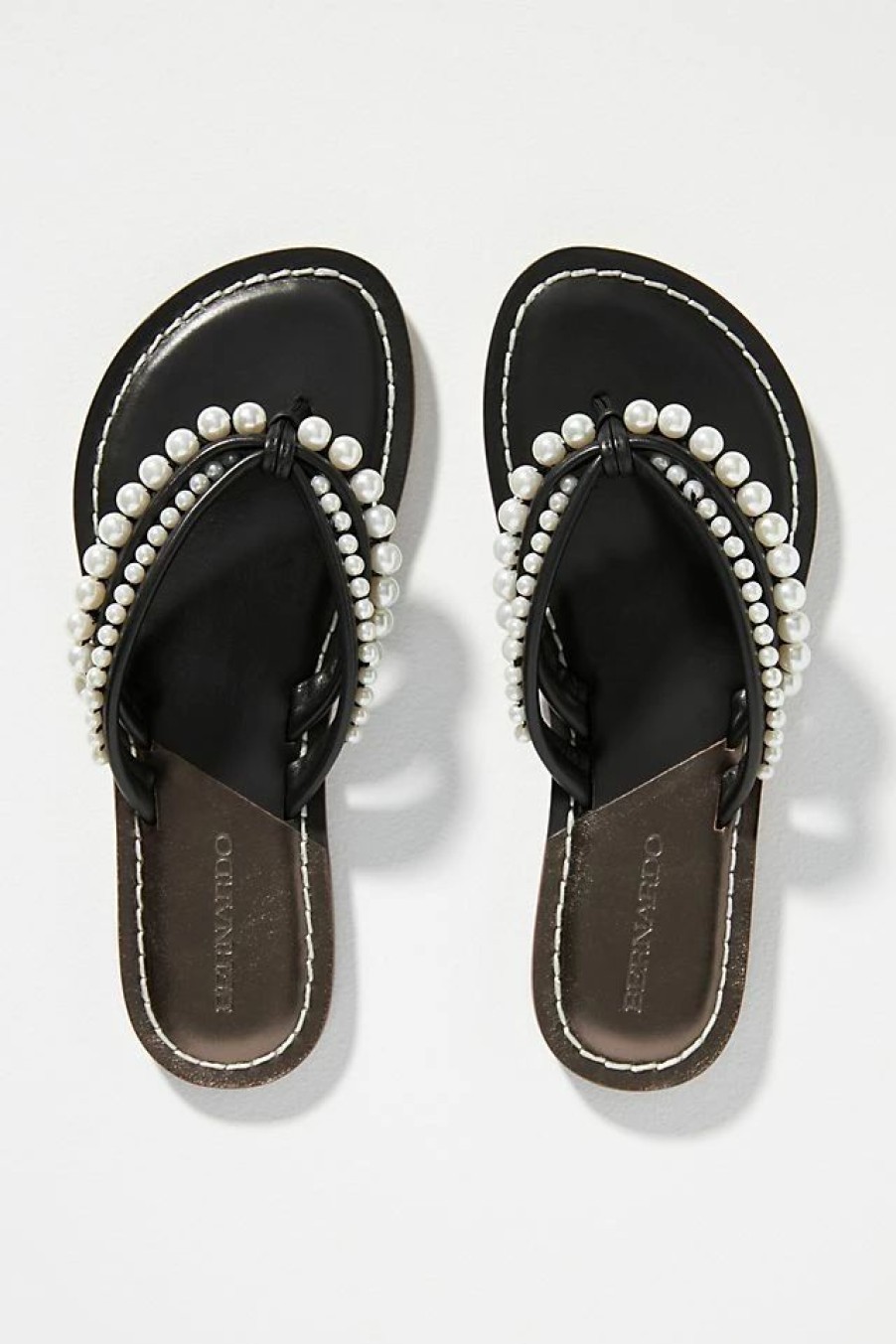 * Best Sale Bernardo Miami Pearl Sandals Black | Resort & Vacation Sandals