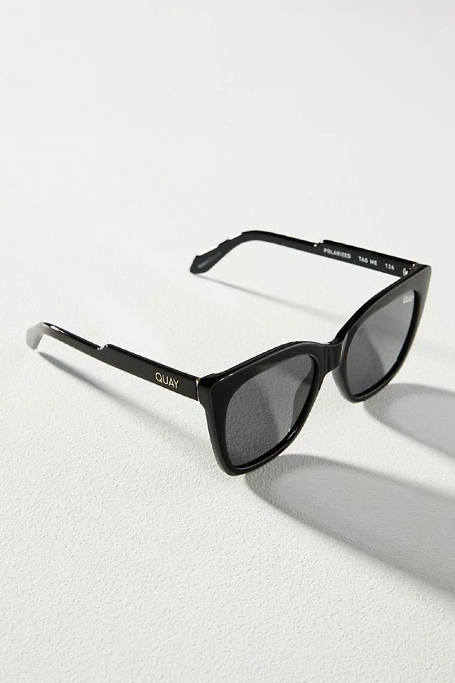 * Flash Sale Quay Tag Me Sunglasses Black | Sunglasses