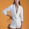 * Cheap Sanctuary Bryce Knit Blazer Cream | Blazers