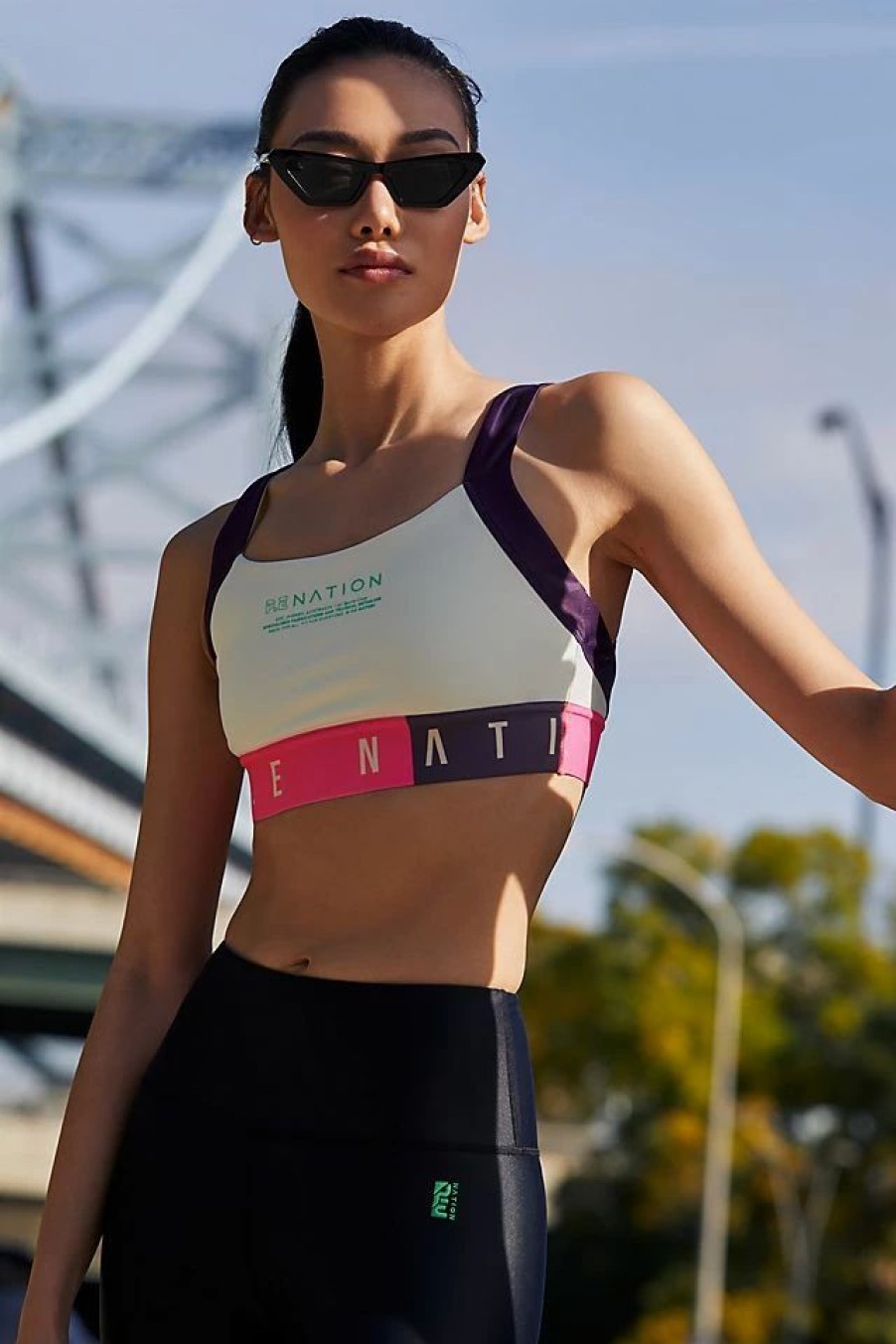 * Hot Sale Pe Nation Motion Sports Bra Ivory | Bras & Bralettes