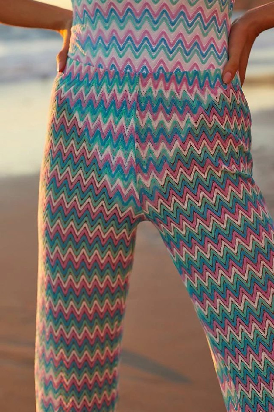 * Best Pirce Lspace Kari Pants Hawaiian Blue | Beach Bottoms