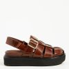 * Cheap Loeffler Randall Judd Sandals Brown | Resort & Vacation Sandals