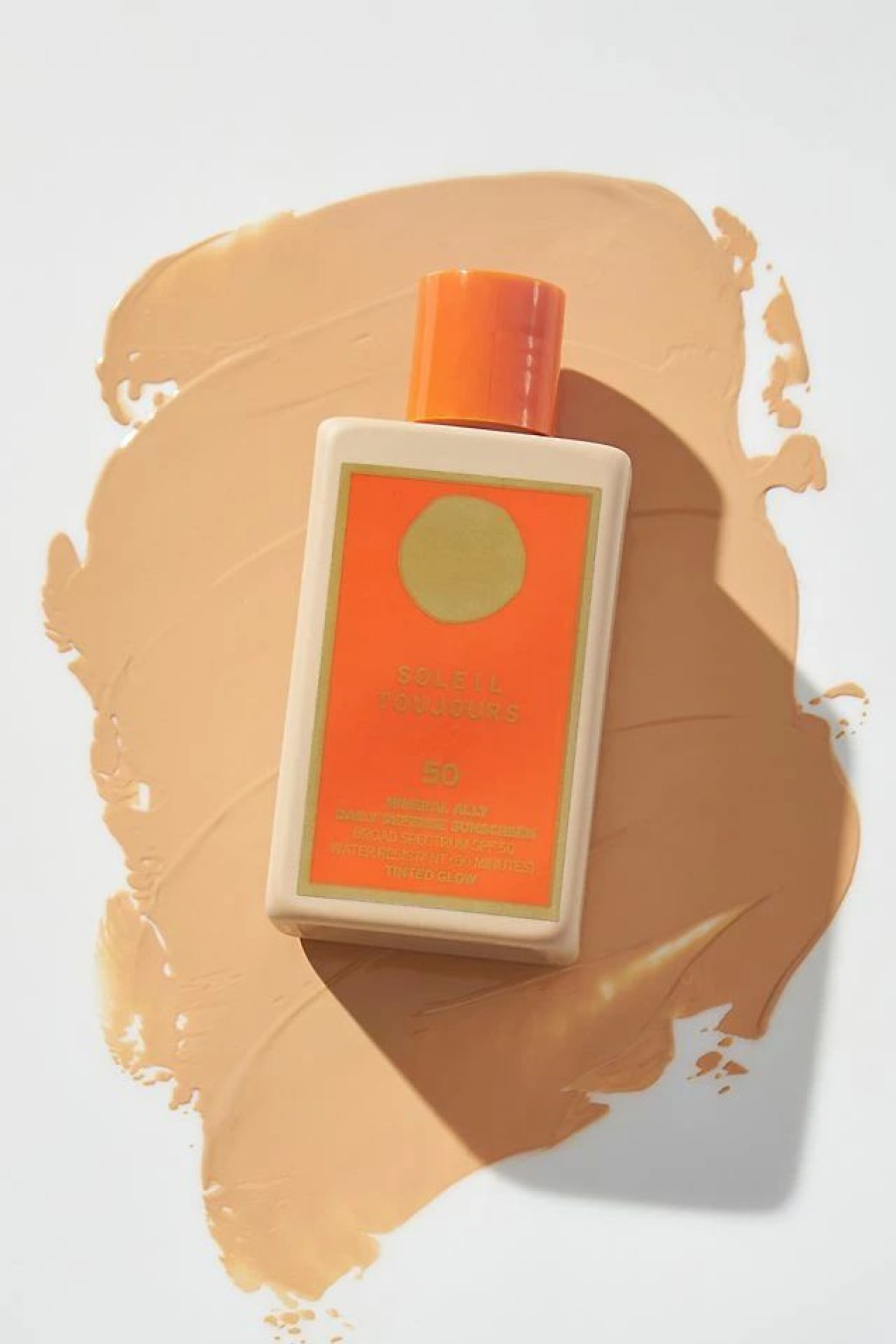 * Brand New Soleil Toujours Mineral Ally Daily Defense Spf 50 Tinted Glow Sunscreen Orange | Suncare