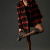 * Wholesale Avec Les Filles Double-Breasted Plaid Blazer Dark Orange | Blazers