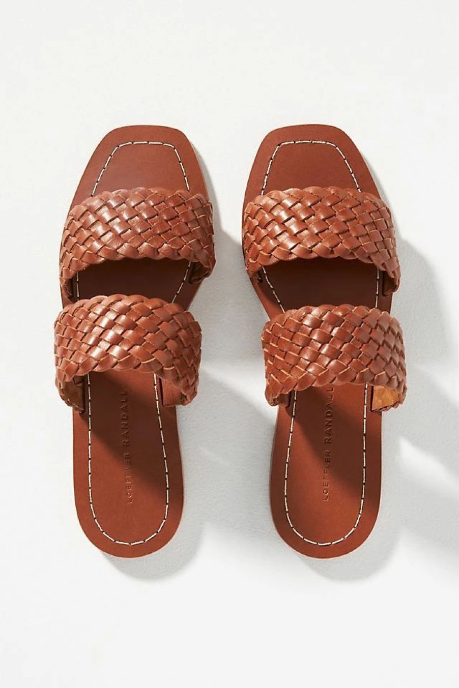 * New Loeffler Randall Jonah Sandals Brown | Resort & Vacation Sandals