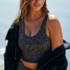 * Budget Varley Let'S Go Walker Sports Bra Dark Grey | Bras & Bralettes