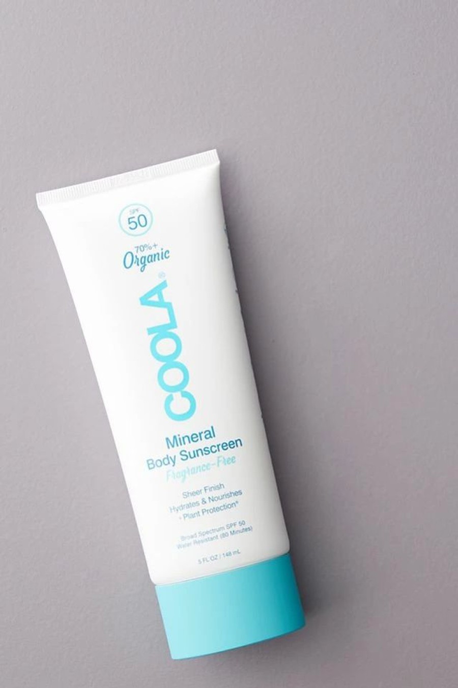 * Brand New Coola Spf 50 Mineral Body Sunscreen, Fragrance-Free White | Suncare