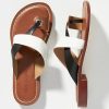 * Brand New Bernardo Tia Cross-Strap Sandals Black & White | Resort & Vacation Sandals