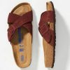 * Promo Birkenstock Siena Suede Soft Footbed Sandals Chocolate | Resort & Vacation Sandals