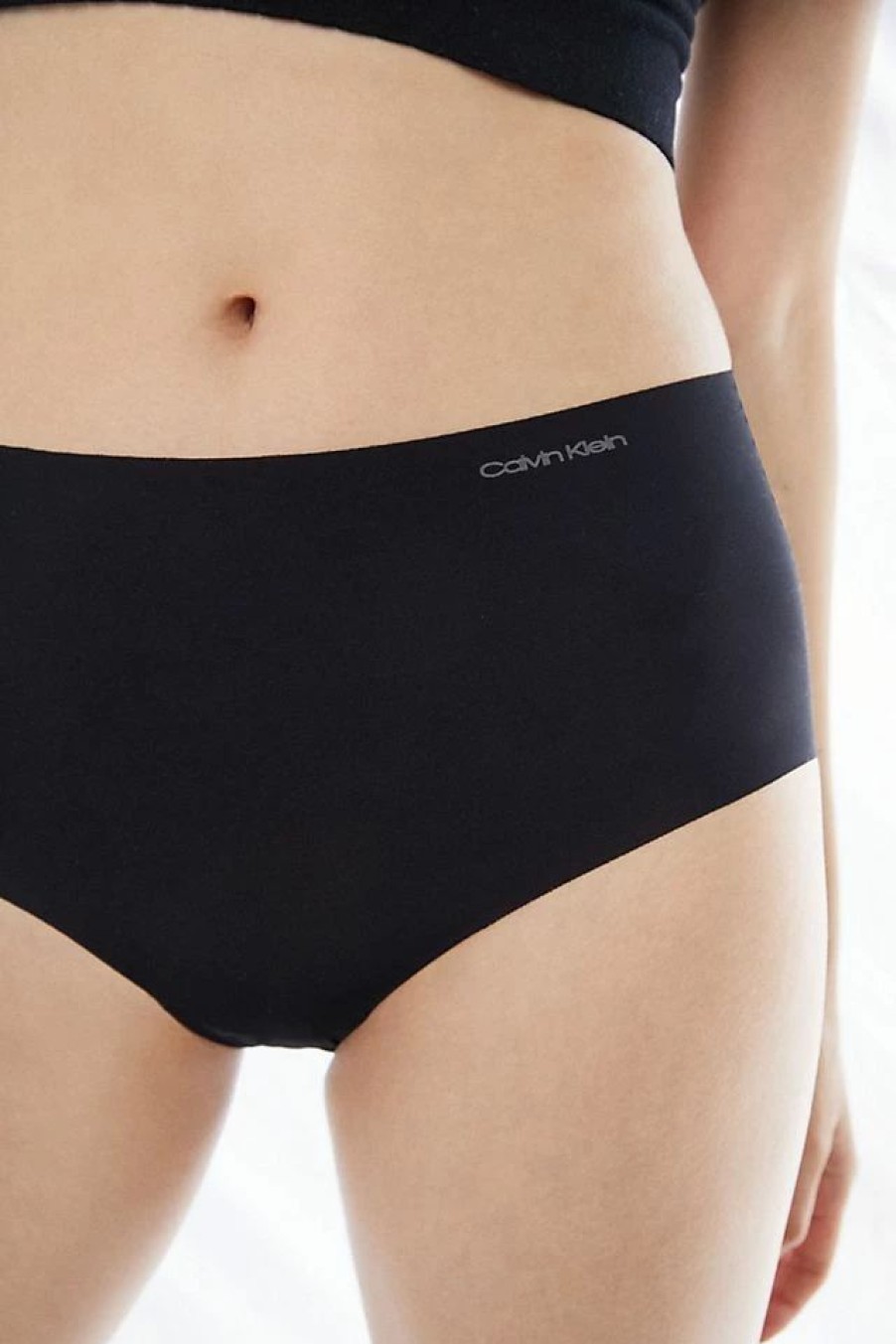 * Wholesale Calvin Klein Invisibles High-Waisted Briefs Black | Panties