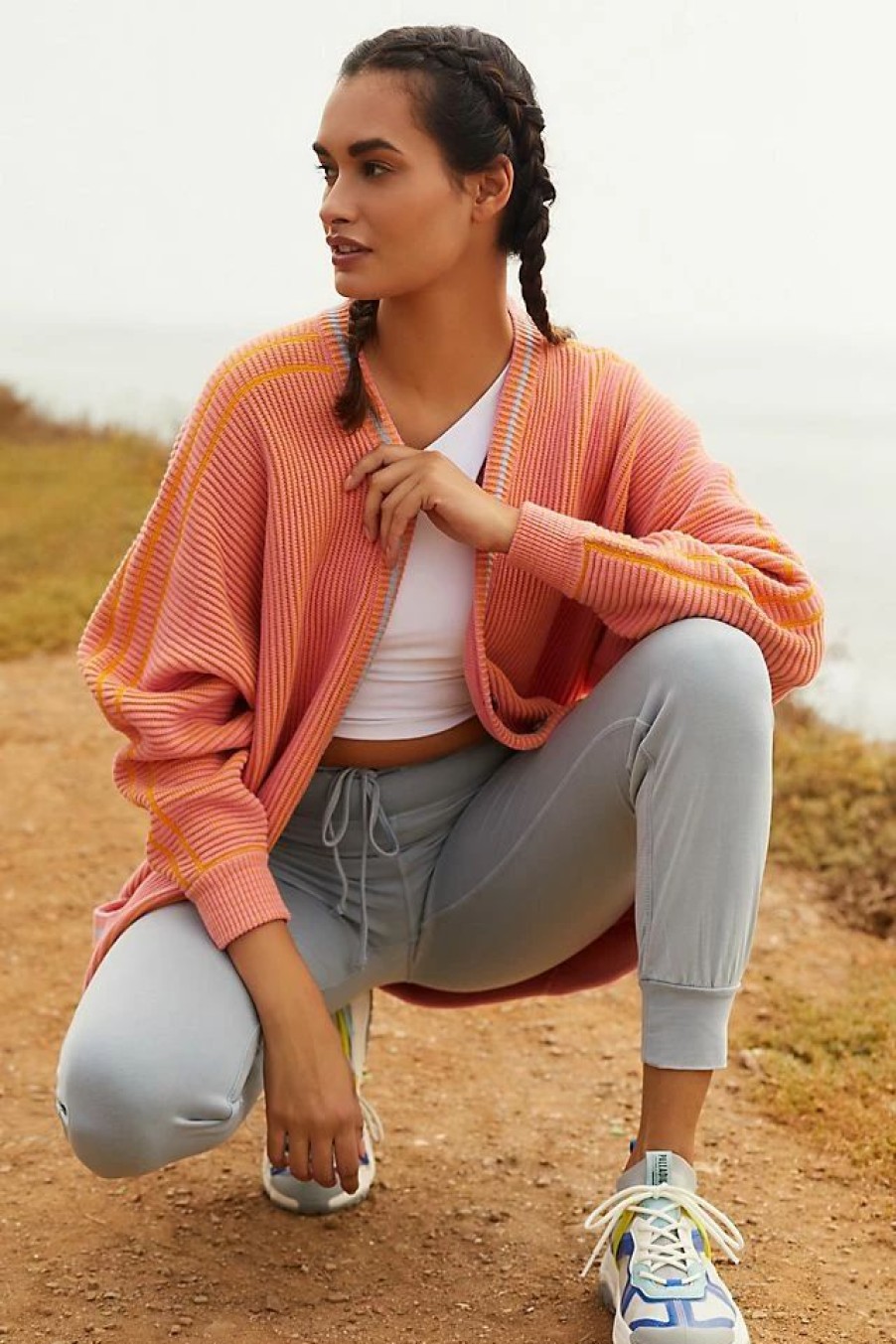 * Best Deal The Upside Hanna Cardigan Sweater Pink | Tops & Tees