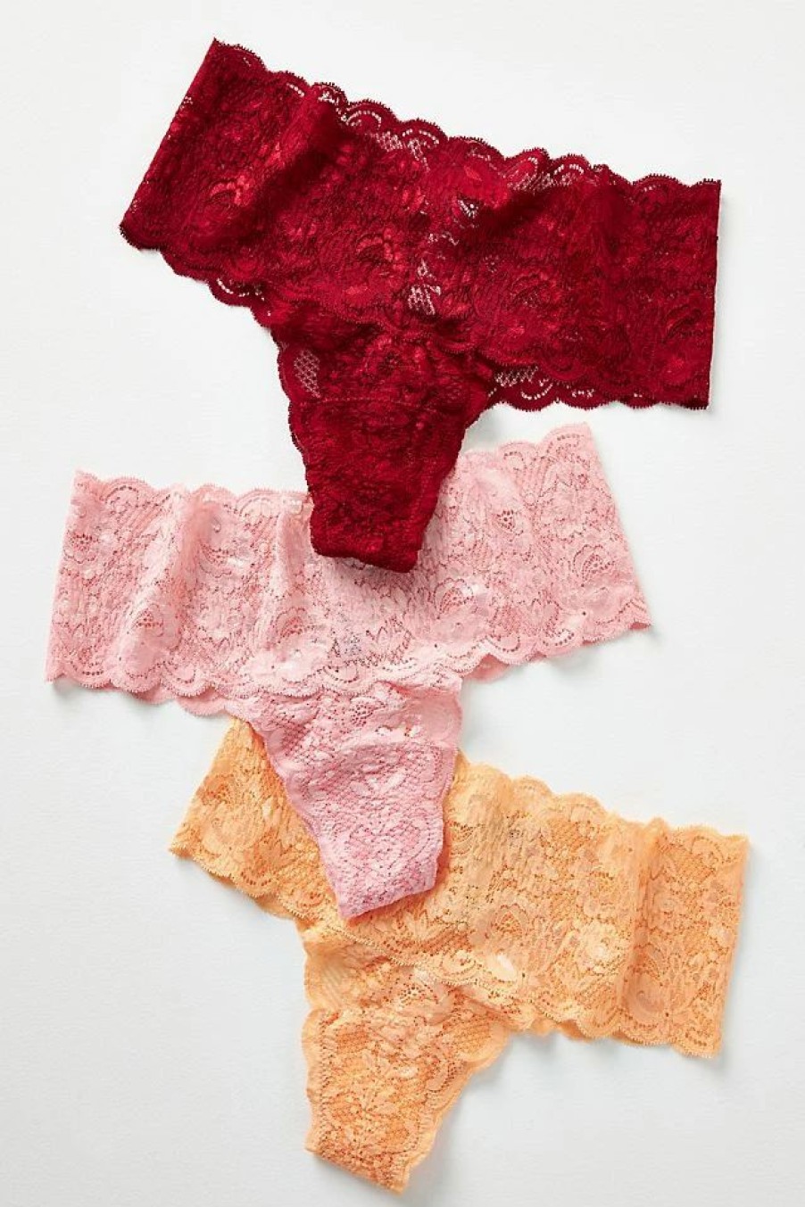 * Budget Cosabella Comfie Lace Thongs Novelty | Panties