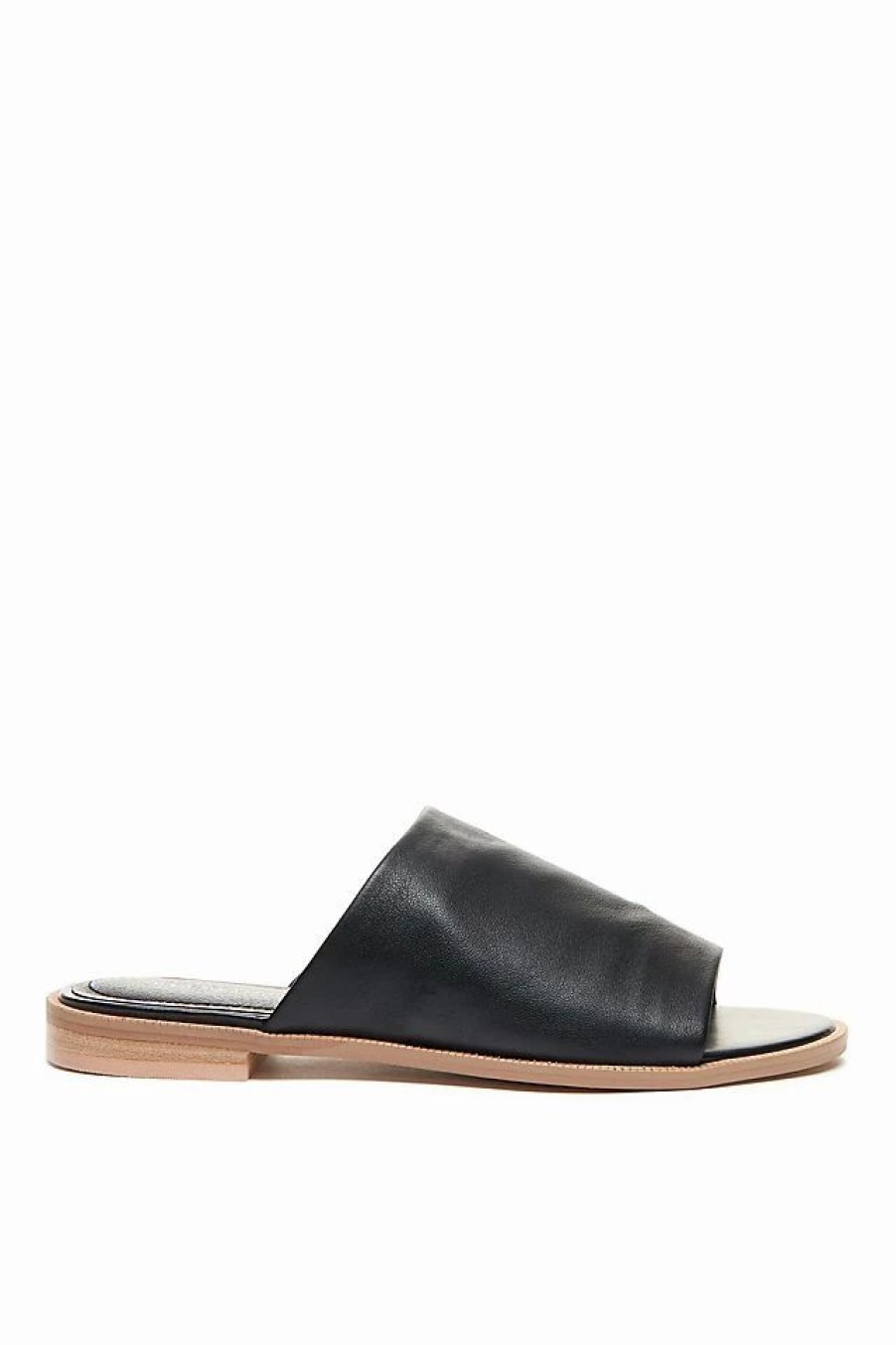 * Budget Kelsi Dagger Brooklyn Ruthie Slide Sandals Black | Resort & Vacation Sandals