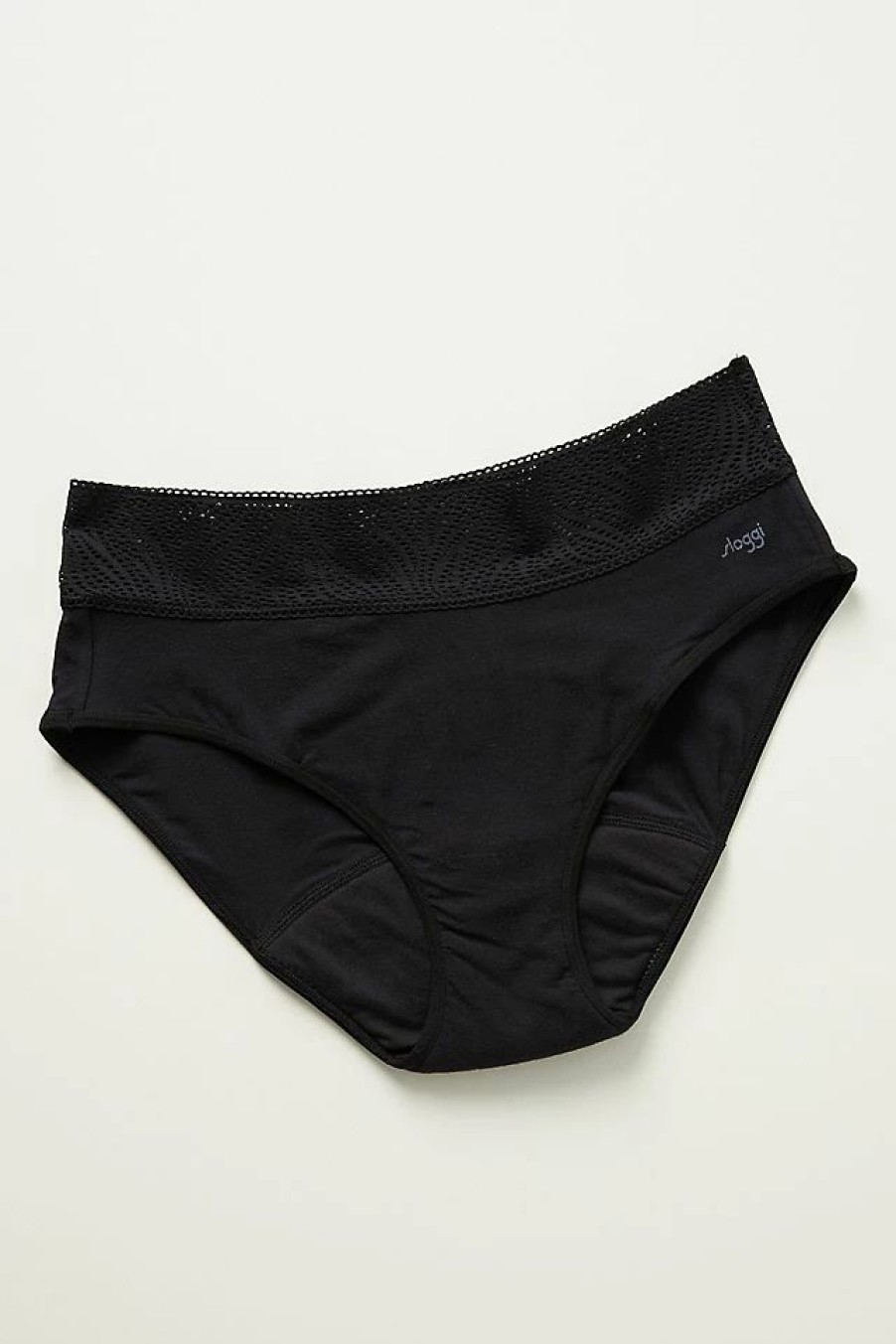 * Brand New Sloggi Period Pants Hipster Briefs Black | Panties