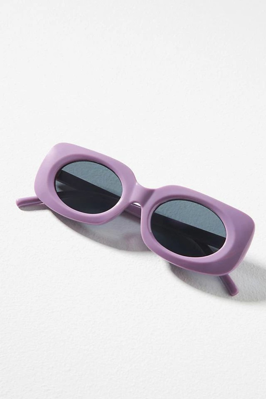 * Best Reviews Of By Anthropologie Rectangular Sunglasses Lavender | Sunglasses