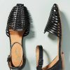 * Best Pirce Seychelles Bits N' Pieces Woven Flats Black | Resort & Vacation Sandals