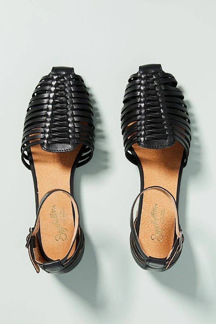 * Best Pirce Seychelles Bits N' Pieces Woven Flats Black | Resort & Vacation Sandals