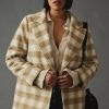 * Wholesale Hutch Plus Plaid Blazer Ivory | Blazers