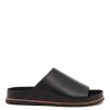 * Best Pirce Kelsi Dagger Brooklyn Squish Slides Black | Resort & Vacation Sandals