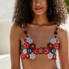 * Promo Agua Bendita Panay Crop Bralette Red | Swimwear