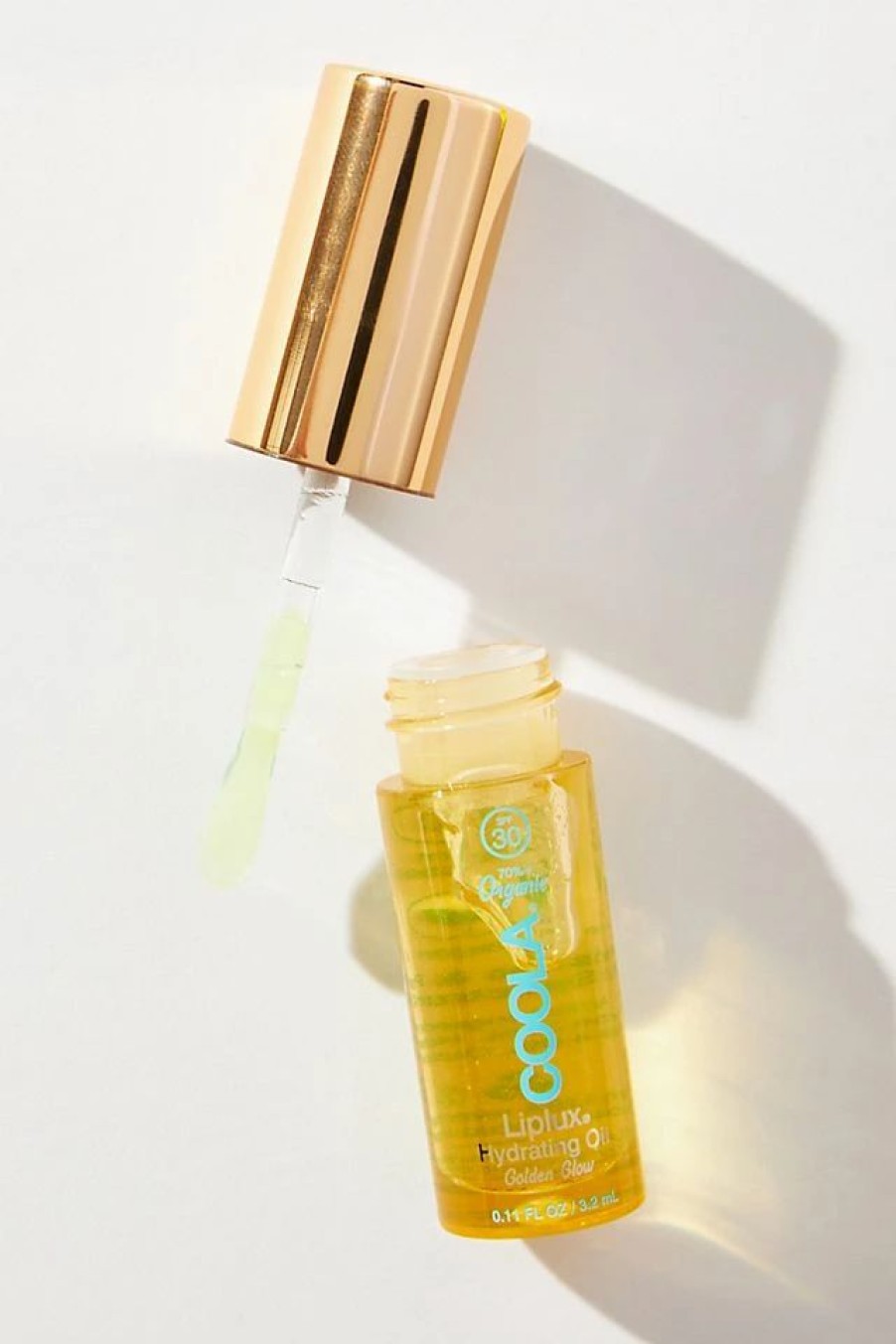 * Best Sale Coola Spf 30 Liplux Hydrating Lip Oil Gold | Suncare