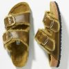 * Best Sale Birkenstock Arizona Big Buckle Shearling Sandals Navy | Resort & Vacation Sandals