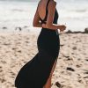 * Deals Lspace Mara Cutout Maxi Dress Black | Cover-Ups