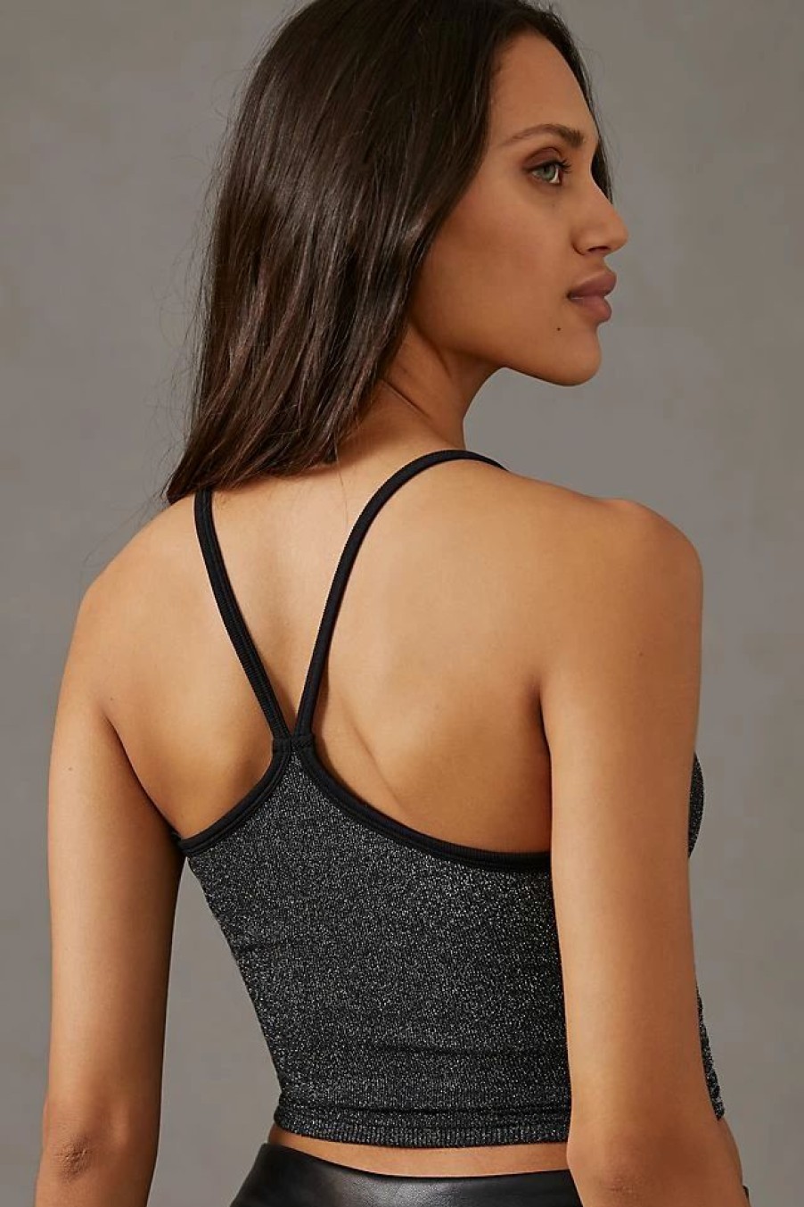 * Outlet By Anthropologie Seamless Tank Black | Bras & Bralettes