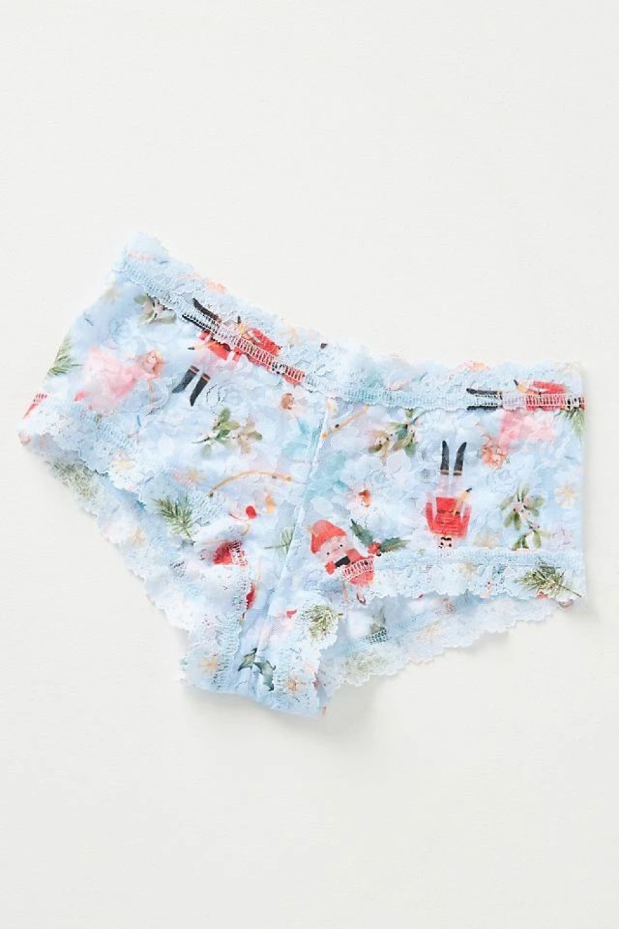 * Budget Hanky Panky Ballerina Dreaming Lace Boyshorts Novelty | Panties