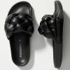 * Brand New Bernardo Rylee Puffy Slides Black | Resort & Vacation Sandals