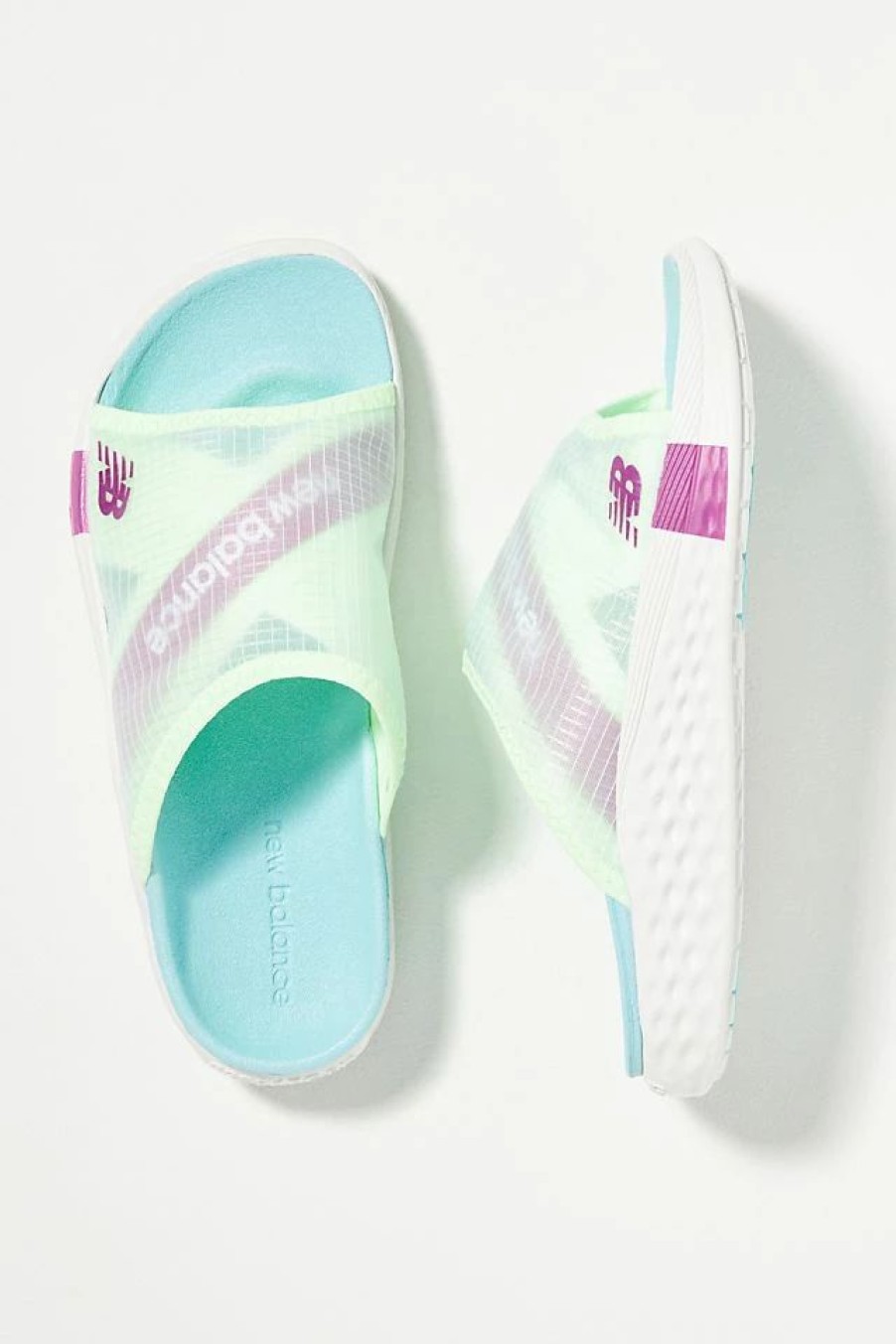 * Hot Sale New Balance Vibrant Sandals White | Resort & Vacation Sandals