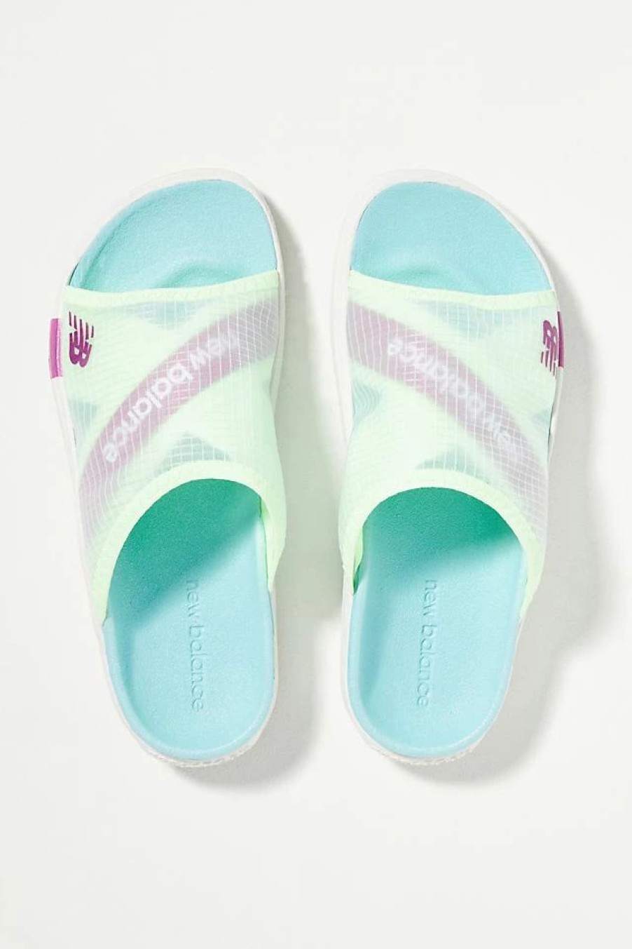 * Hot Sale New Balance Vibrant Sandals White | Resort & Vacation Sandals