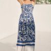 * Flash Sale By Anthropologie Smocked Maxi Dress Blue Motif | Cover-Ups