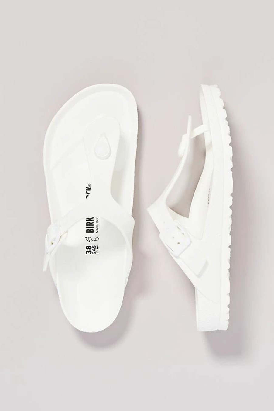 * Cheapest Birkenstock Gizeh Eva Sandals White | Resort & Vacation Sandals