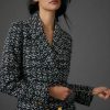 * Coupon Maeve Double-Breasted Tweed Jacket Black | Blazers