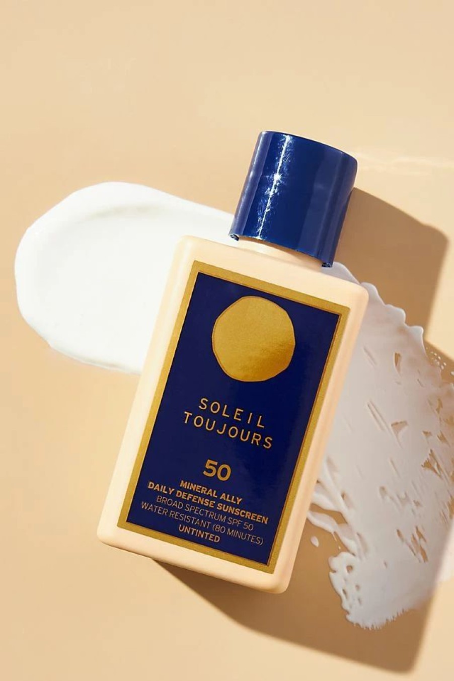 * Brand New Soleil Toujours Mineral Ally Daily Defense Spf 50 Sunscreen Lotion Blueberry | Suncare