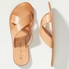 * New Matisse Cuba Criss-Cross Slide Sandals Neutral | Resort & Vacation Sandals