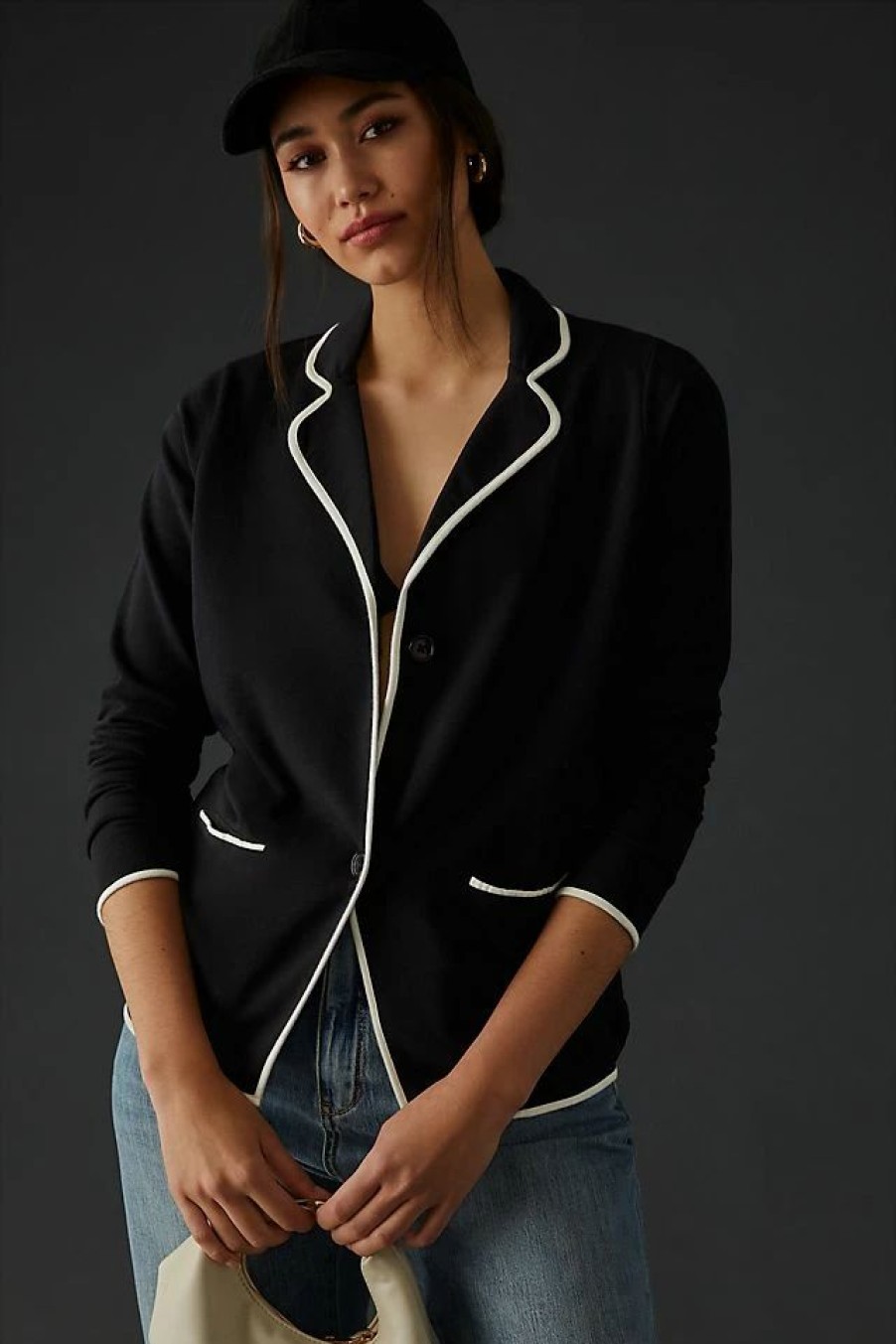 * Best Sale Kule The Syd Blazer Jacket Black | Blazers