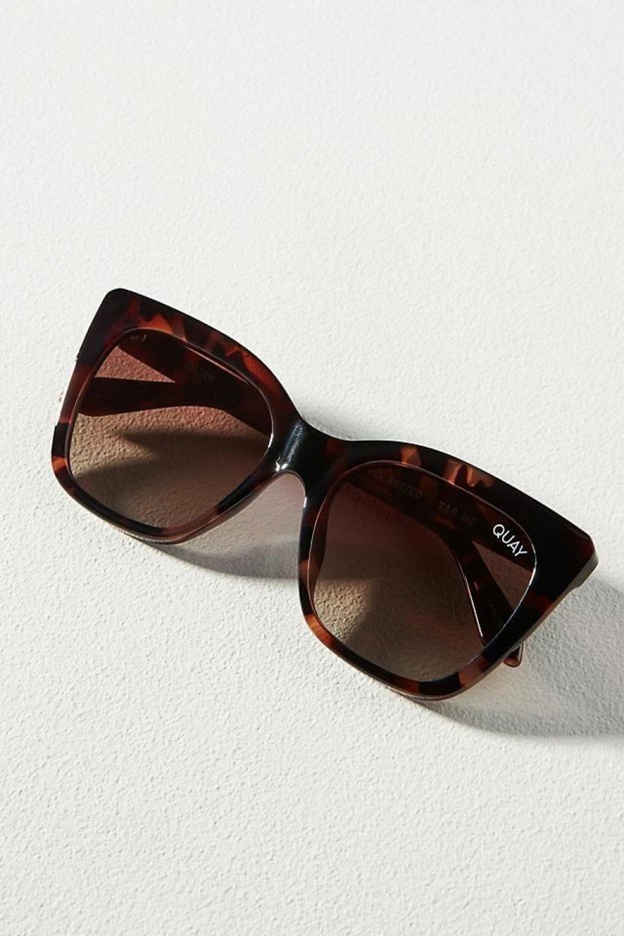 * Cheapest Quay Tag Me Sunglasses Brown | Sunglasses