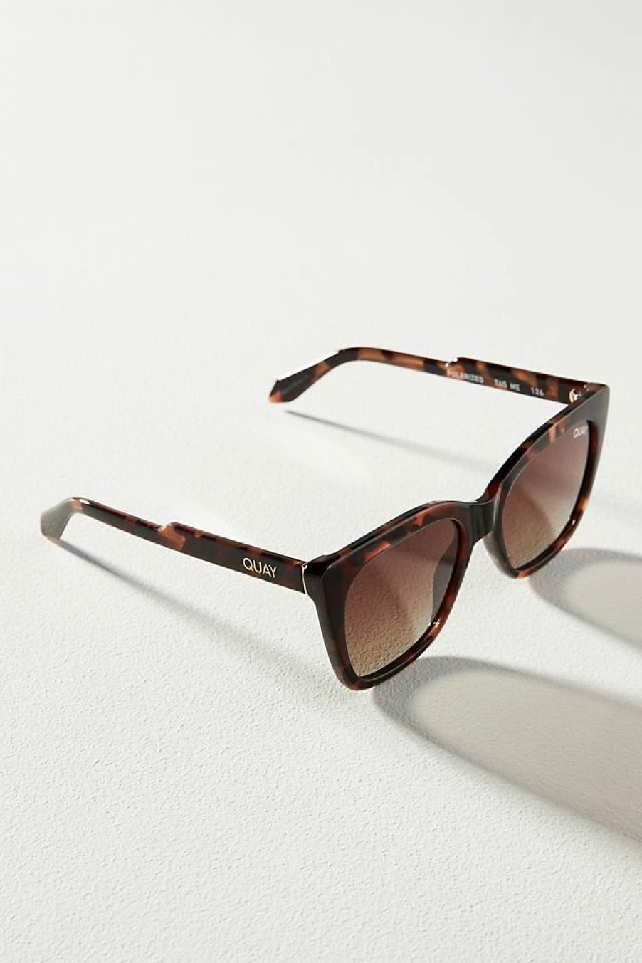 * Cheapest Quay Tag Me Sunglasses Brown | Sunglasses