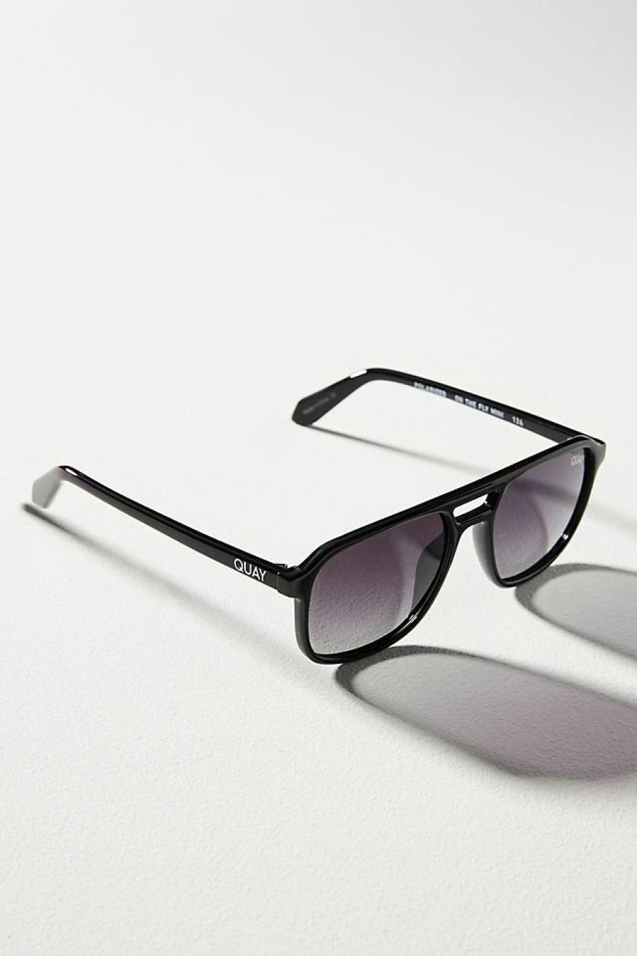 * Cheapest Quay On The Fly Mini Sunglasses Black | Sunglasses