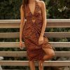 * Brand New By Anthropologie Sarong Dress Bronze | Cover-Ups