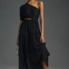 * Coupon Moon River One-Shoulder Cutout Dress Black | Vacation Dresses