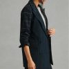 * Budget Avec Les Filles Oversized Plaid Blazer Black Motif | Blazers