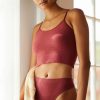 * Brand New By Anthropologie Seamless Markie Thong Wine | Panties