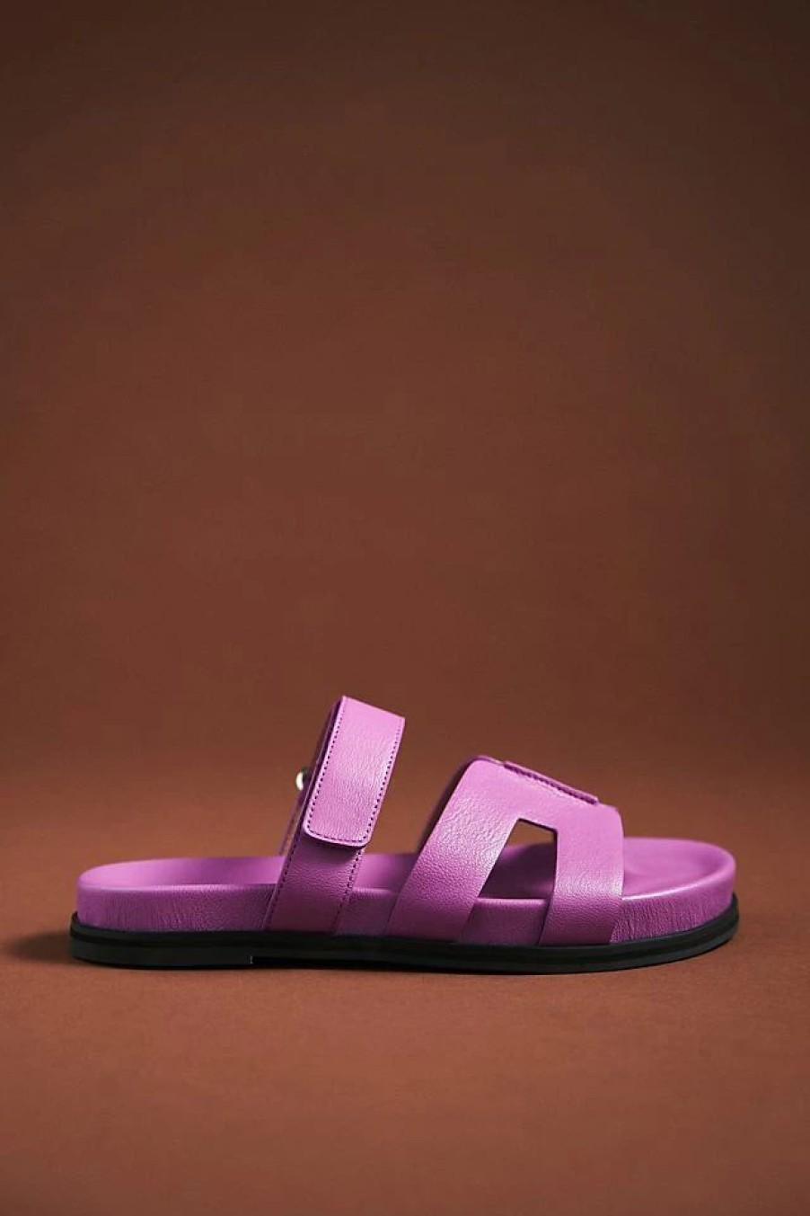 * Cheap Bibi Lou Cut-Out Slide Sandals Purple | Resort & Vacation Sandals