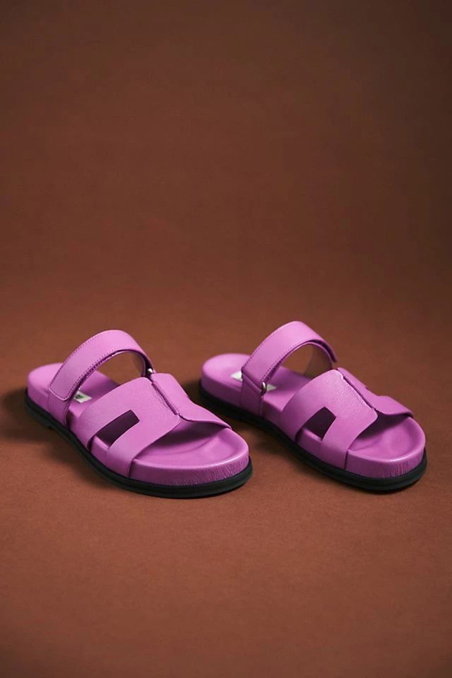 * Cheap Bibi Lou Cut-Out Slide Sandals Purple | Resort & Vacation Sandals